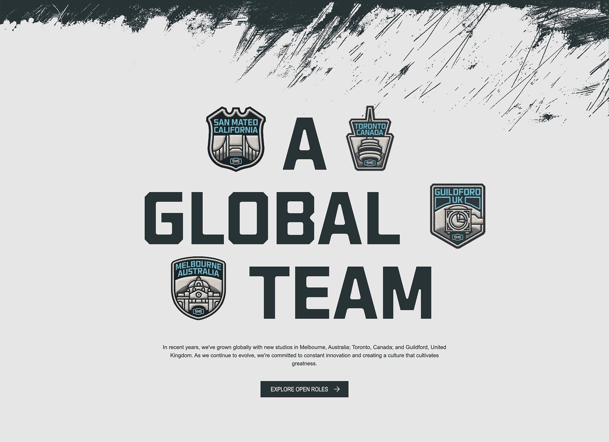 Sledgehammer Games global team section